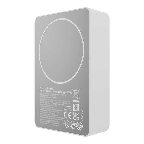 Wireless Power Bank Mag Pro 10000 mAh 10 W (Hasta 18,5 W por Cable) VARTA