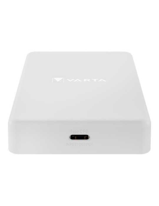 Wireless Power Bank Mag Pro 5000 mAh 7,5 W (Hasta 18,5 W por Cable) VARTA