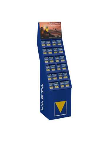 Expositor de Carton de Pilas "Energy" 52 Blisters 6xAAA LR03 + 100 Blisters 6xAA LR06 40x40x148cm VARTA
