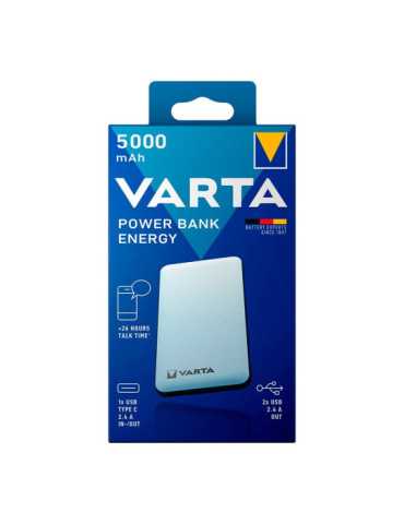 Power Bank Energy 5.000 mAh 74 x 11 x 138 mm VARTA