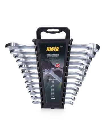 Llave Combinada de 6 A 19 mm, Juego 12 Piezas MOTA HERRAMIENTAS