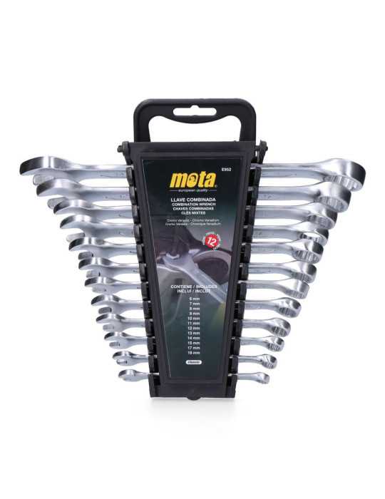 Llave Combinada de 6 A 19 mm, Juego 12 Piezas MOTA HERRAMIENTAS