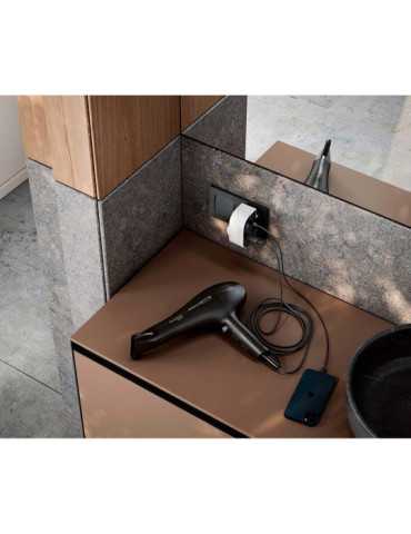 Adaptador Giratorio Schuko 1 Toma + USB A+c 30 W 16 A 250 V~ SIMON 2