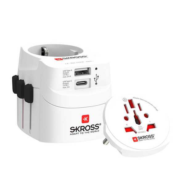 Set 2 Multi Adaptadores de Viaje 1302472 SKROSS