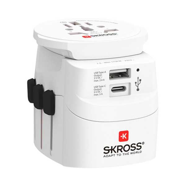 Set 2 Multi Adaptadores de Viaje 1302472 SKROSS