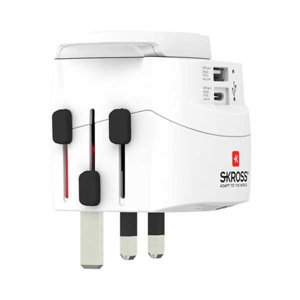 Set 2 Multi Adaptadores de Viaje 1302472 SKROSS