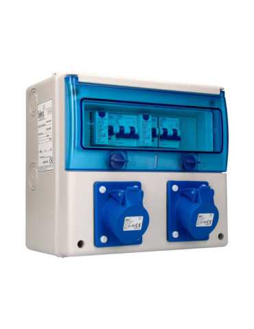Cuadro Indusrial Montado, Bases, Cableado y Protecciones, 270 x 250 x 160 mm SOLERA 2