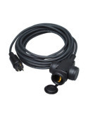 Triple Aereo Bipolar H07RN-F 3G1,5mm² con Clavija, 10M. KOPP