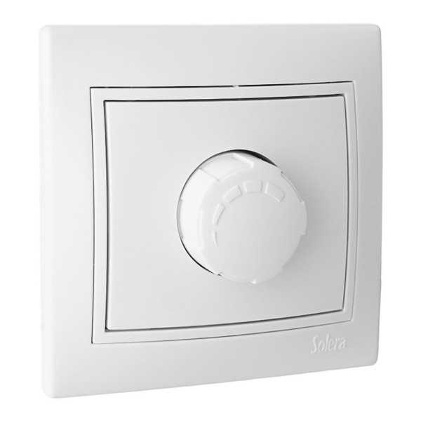 Regulador LED Blanco 10A 250V Serie Europa ERP31LEDU SOLERA