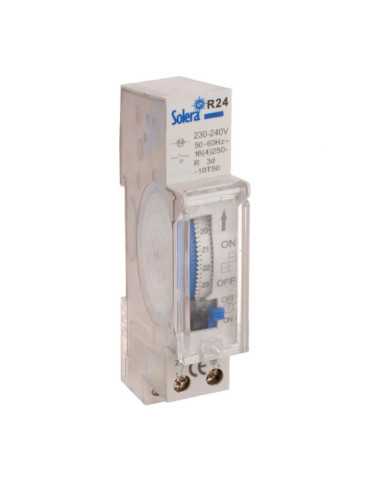 Interruptor Horario 24 Horas Analogico (Retractilado) R24 SOLERA