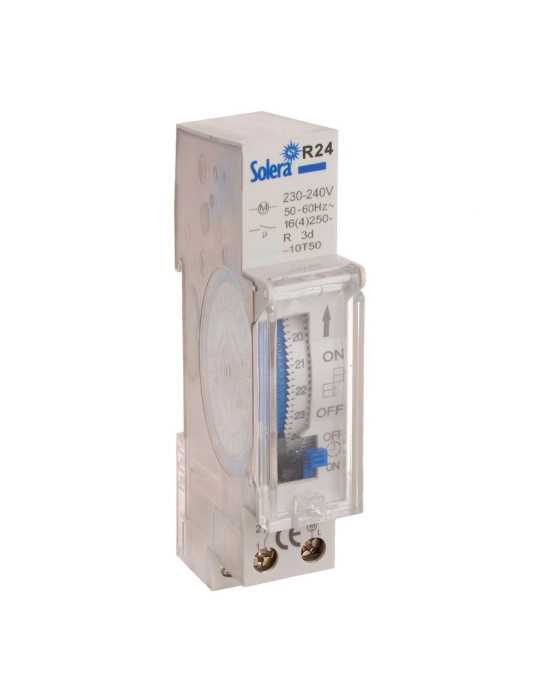 Interruptor Horario 24 Horas Analogico (Retractilado) R24 SOLERA