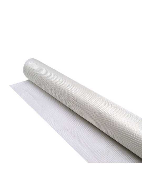 Malla Impermeabilizante (2,5 x 2,5 mm) Blanca 1 x 50 m FUN AND GO