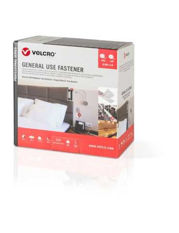 Cinta de Gancho y Bucle Adhesiva Blanca 50mm x 5 m VELCRO® 2