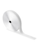 Rollo Adhesivo de Cierre de Gancho y Bucle 20 mm x 25 m, Blanco INOFIX
