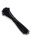 Bridas, Nylon, Alta Calidad, Negro, 762 x 9,0 mm, Bolsa, 100 uds EDM