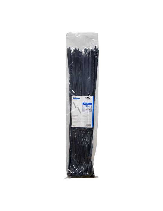 Bridas, Nylon, Alta Calidad, Negro, 1030 x 12,7 mm, Bolsa, 100 uds EDM