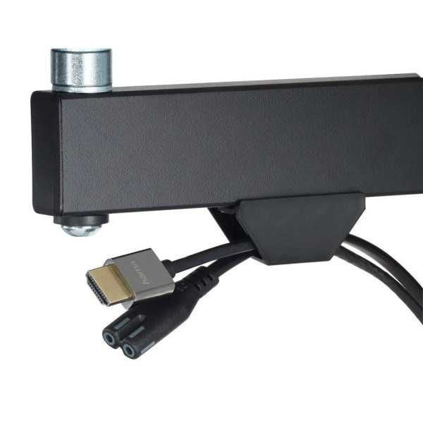 Soporte Mural TV, Negro, Articulado, Doble Brazo, de 19 A 48 pulg, Carga Máx. 20 kg HAMA