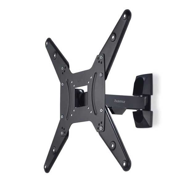 Soporte Mural Televisor, Negro, Articulado, de 32 A 65 pulg, Carga Máx. 20 kg HAMA