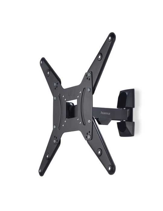 Soporte Mural Televisor, Negro, Articulado, de 32 A 65 pulg, Carga Máx. 20 kg HAMA
