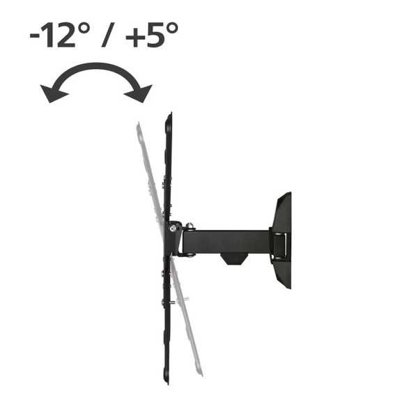 Soporte Mural Televisor, Negro, Articulado, de 32 A 65 pulg, Carga Máx. 20 kg HAMA
