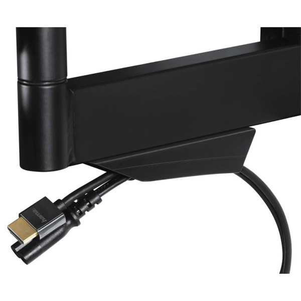 Soporte Mural Televisor, Negro, Doble Brazo Articulado, de 37 A 75 pulg, Carga Máx. 45 kg HAMA