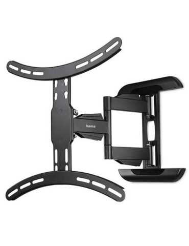 Soporte Mural Televisor, Negro, Doble Brazo Articulado, de 32 A 65 pulg, Carga Máx. 35 kg HAMA