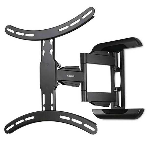 Soporte Mural Televisor, Negro, Doble Brazo Articulado, de 32 A 65 pulg, Carga Máx. 35 kg HAMA