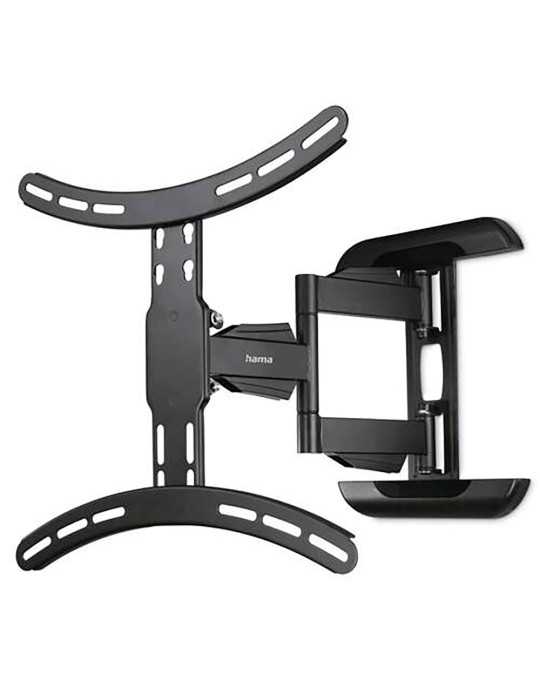 Soporte Mural Televisor, Negro, Doble Brazo Articulado, de 32 A 65 pulg, Carga Máx. 35 kg HAMA