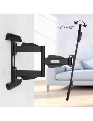 Soporte Mural Televisor, Negro, Doble Brazo Articulado, de 32 A 65 pulg, Carga Máx. 35 kg HAMA 2