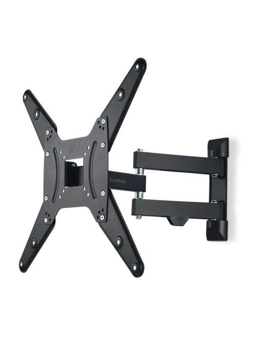 Soporte Mural Televisor, Negro, Doble Brazo Articulado, de 32 A 65 pulg, Carga Máx. 25 kg HAMA