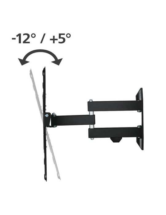 Soporte Mural Televisor, Negro, Doble Brazo Articulado, de 32 A 65 pulg, Carga Máx. 25 kg HAMA