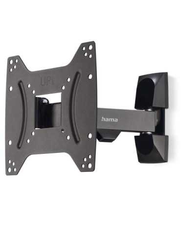 Soporte Mural Televisor, Negro, Articulado, de 19 A 48 pulg, Carga Máx. 20 kg HAMA