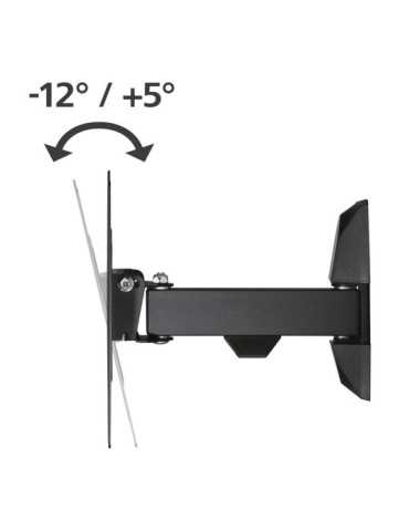 Soporte Mural Televisor, Negro, Articulado, de 19 A 48 pulg, Carga Máx. 20 kg HAMA 2
