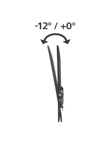 Soporte Mural Televisor, Negro, Inclinable, de 32 A 65 pulg, Carga Máx. 35 kg HAMA 2