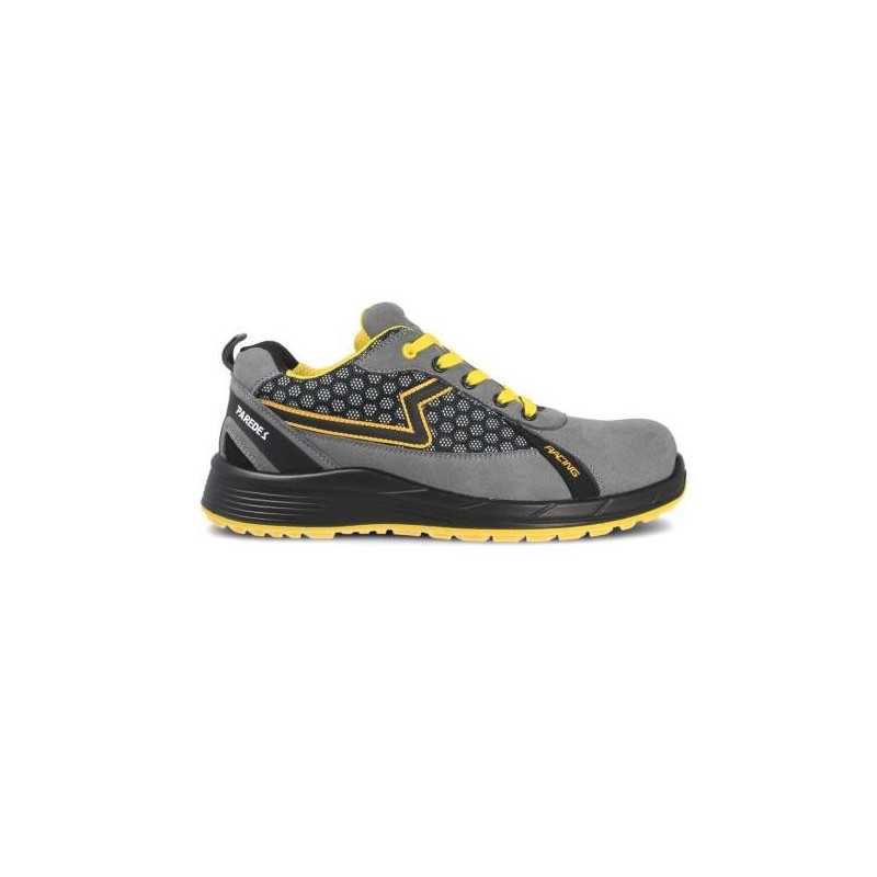 Zapato seguridad PAREDES S1P Alonso Plus gris - amarillo Talla 43