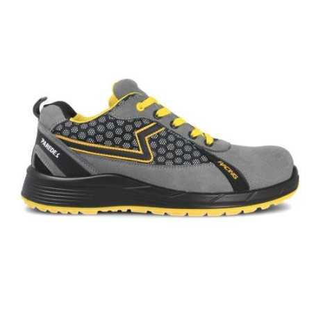 Zapato seguridad PAREDES S1P Alonso Plus gris - amarillo Talla 43
