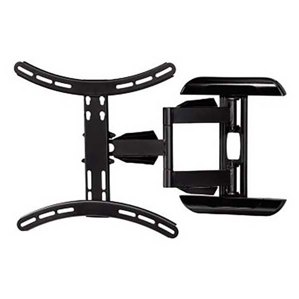 Soporte Mural TV, Negro, Doble Brazo Articulado, de 32 A 65 pulg, Carga Máx. 35 kg HAMA