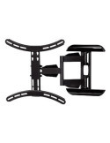 Soporte Mural TV, Negro, Doble Brazo Articulado, de 32 A 65 pulg, Carga Máx. 35 kg HAMA