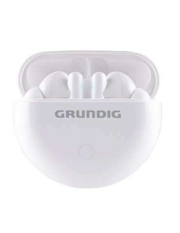 Auriculares Inalámbricos Earbuds Bluetooth con Estuche Blanco GRUNDIG