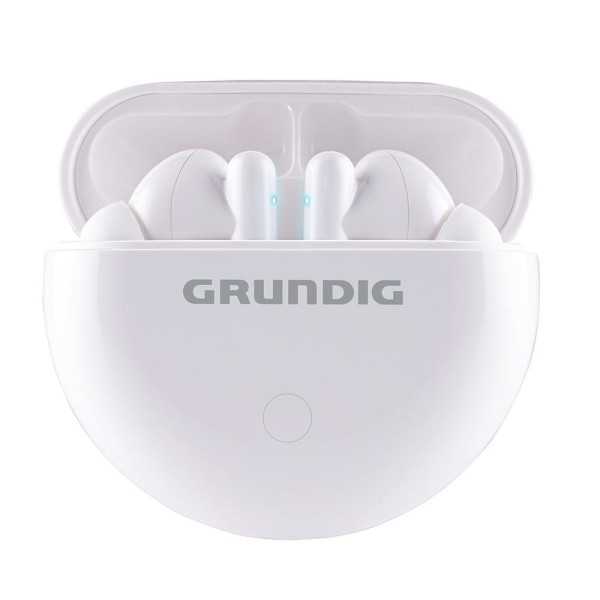 Auriculares Inalámbricos Earbuds Bluetooth con Estuche Blanco GRUNDIG