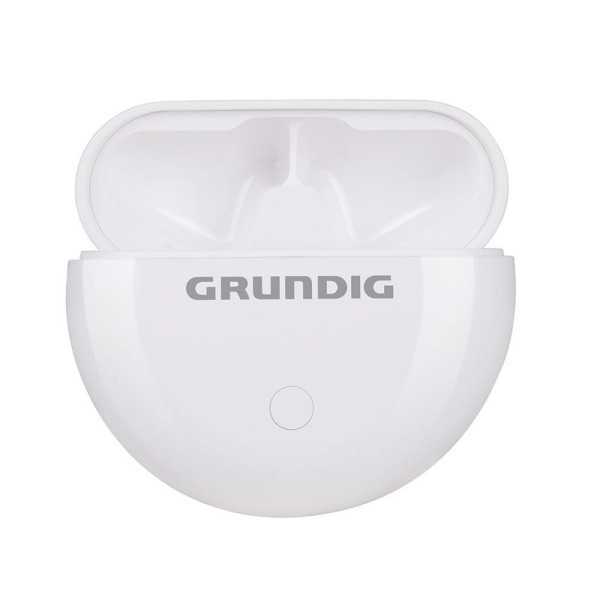 Auriculares Inalámbricos Earbuds Bluetooth con Estuche Blanco GRUNDIG