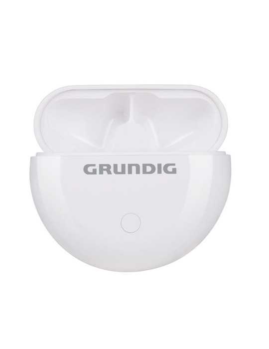 Auriculares Inalámbricos Earbuds Bluetooth con Estuche Blanco GRUNDIG