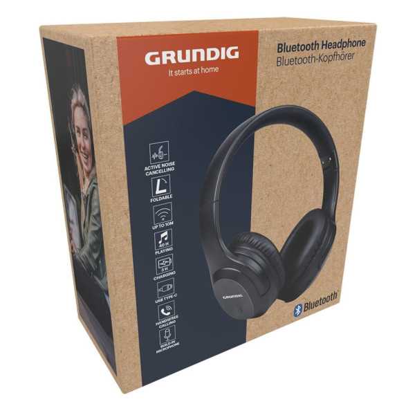 Auriculares de Diadema Plegables Bluetooth con Micro GRUNDIG