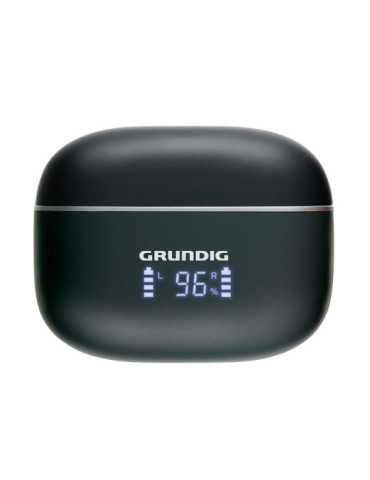 Auriculares Earphone Bluetooth con Estuche Negro GRUNDIG 2