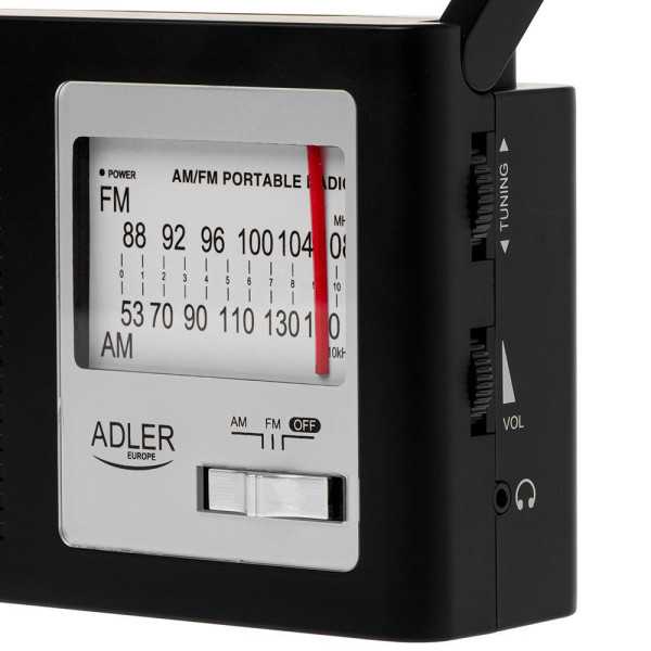 Radio Am/Fm Ad 1909, 15,5 x 21 x 6 cm ADLER