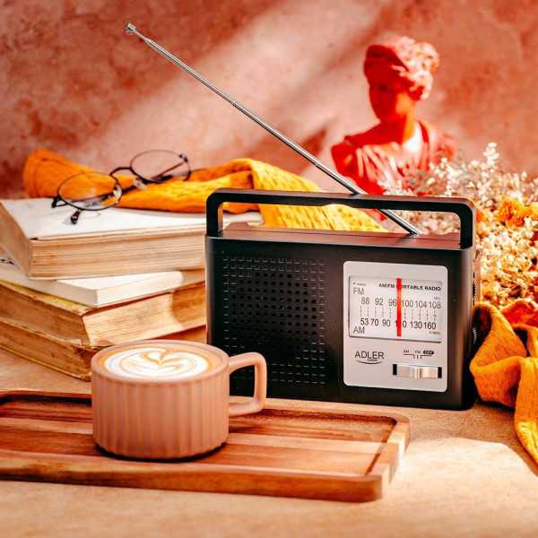 Radio Am/Fm Ad 1909, 15,5 x 21 x 6 cm ADLER