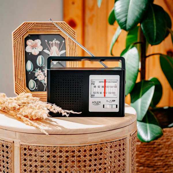 Radio Am/Fm Ad 1909, 15,5 x 21 x 6 cm ADLER
