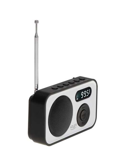 Radio Digital Pll Am/Fm Ad 1906, 12,5 x 3 x 7,5 cm ADLER