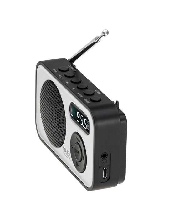 Radio Digital Pll Am/Fm Ad 1906, 12,5 x 3 x 7,5 cm ADLER