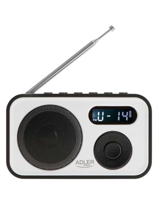 Radio Digital Pll Am/Fm Ad 1906, 12,5 x 3 x 7,5 cm ADLER